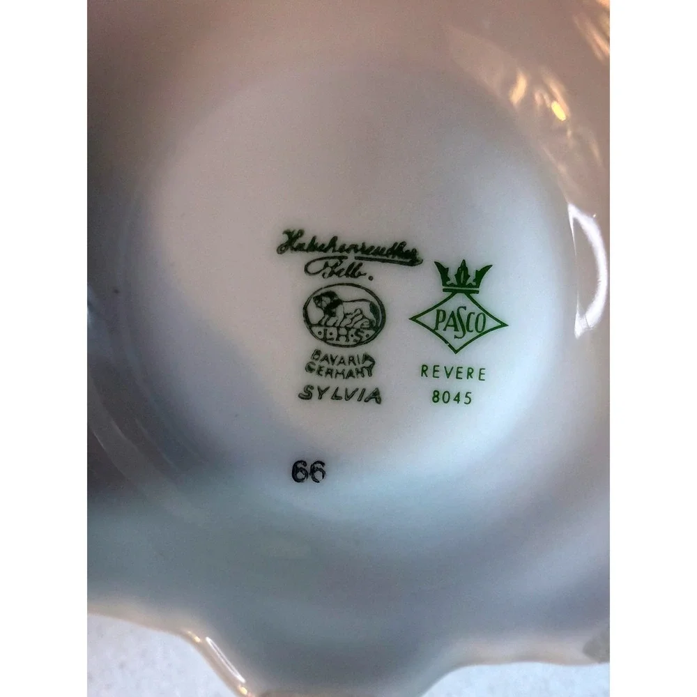 Vintage Hutschenreuther Sugar Bowl MCM